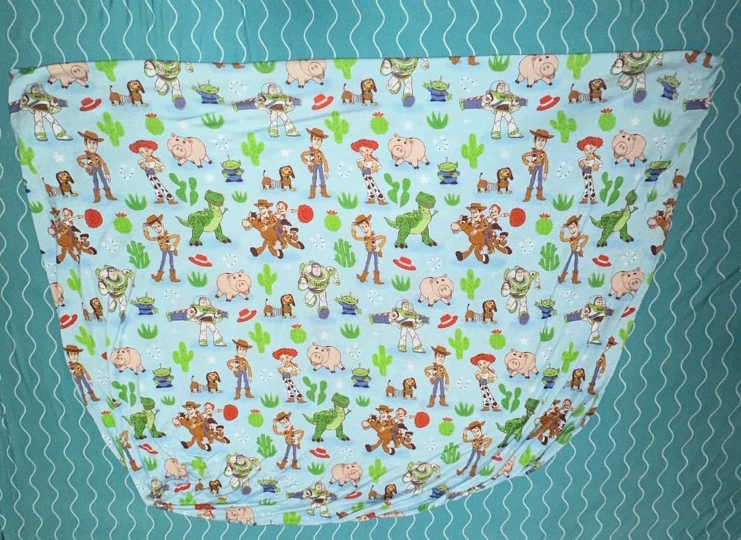 Little Sleepies Toy Story Crib Sheet