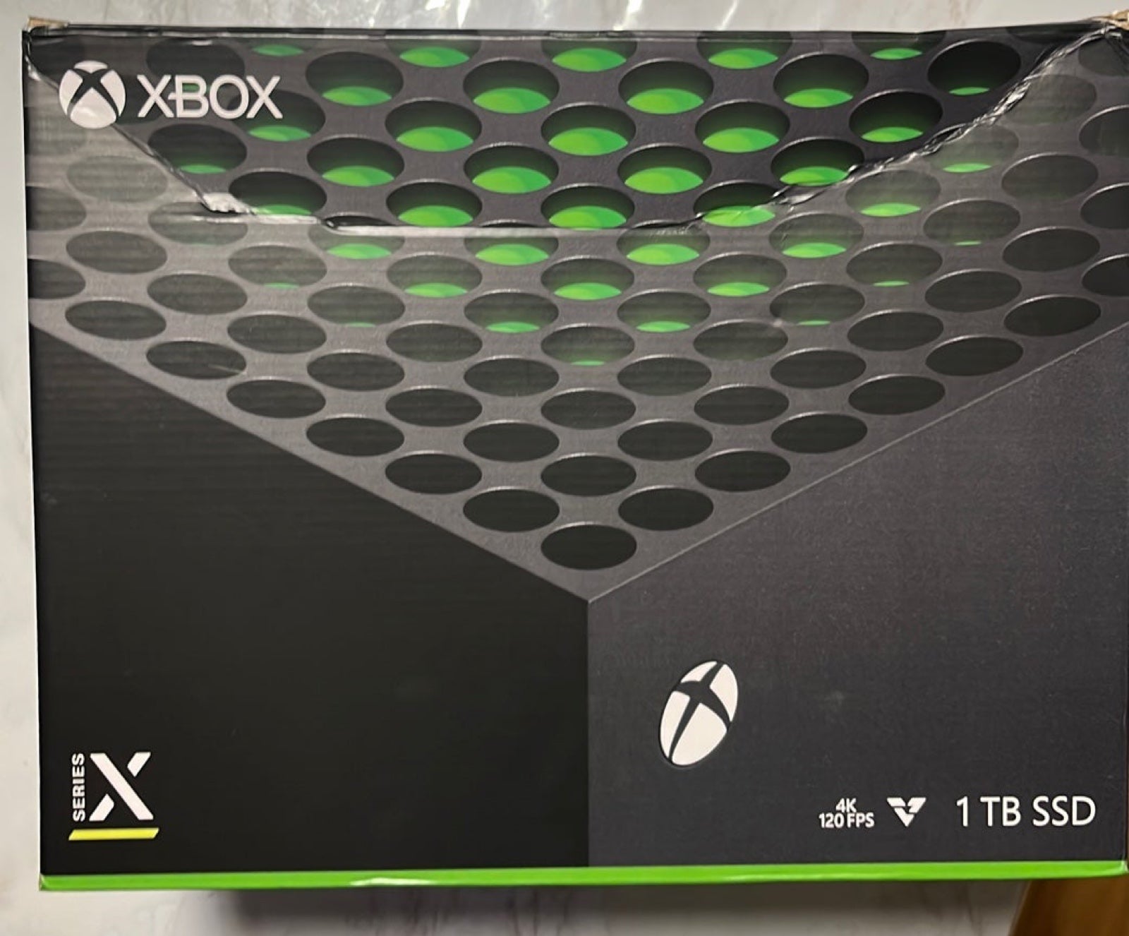 **series x 1tb console box ** is only the box**