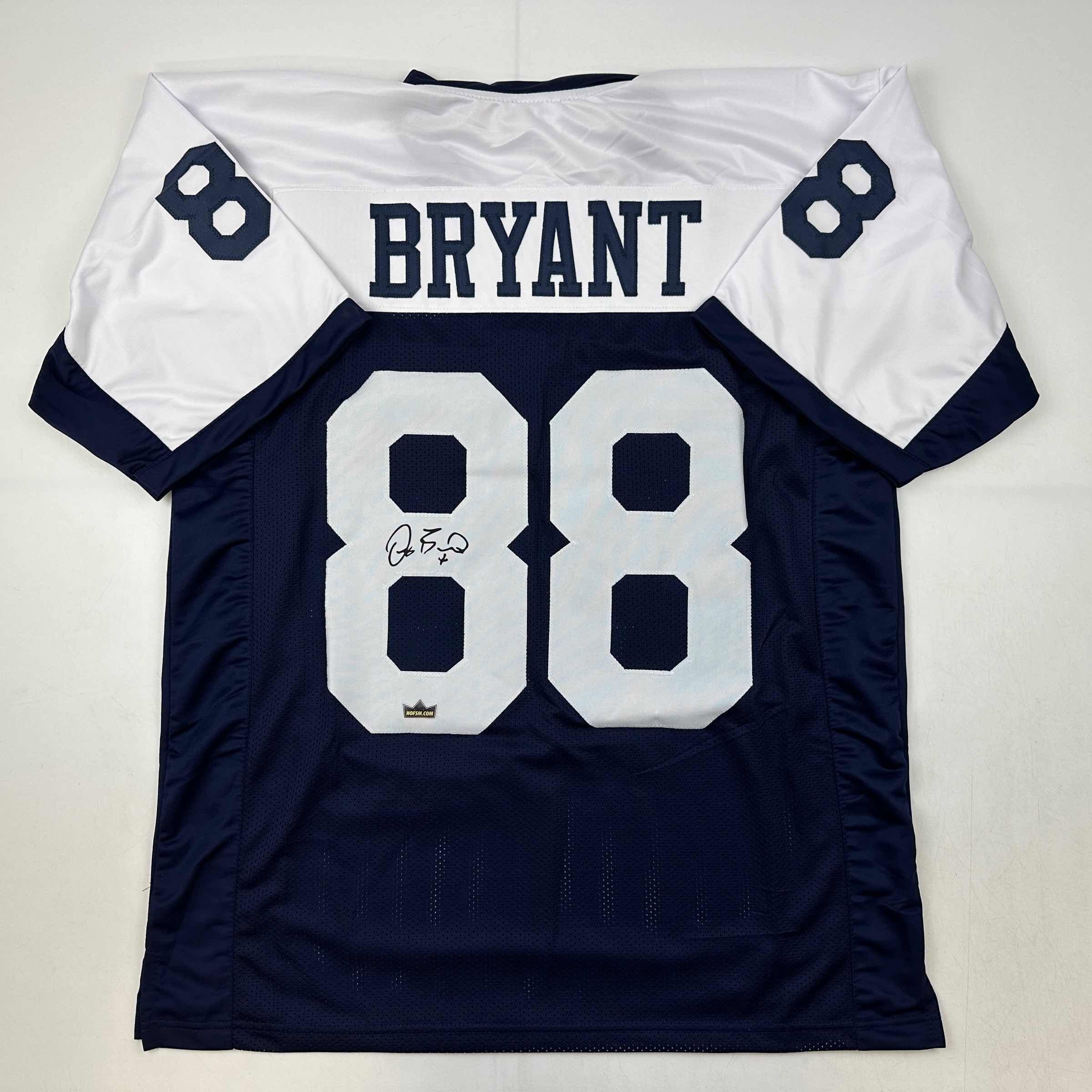 Facsimile Autographed Dez Bryant Dallas Thanksgiving Day Auto Jersey Size Men'