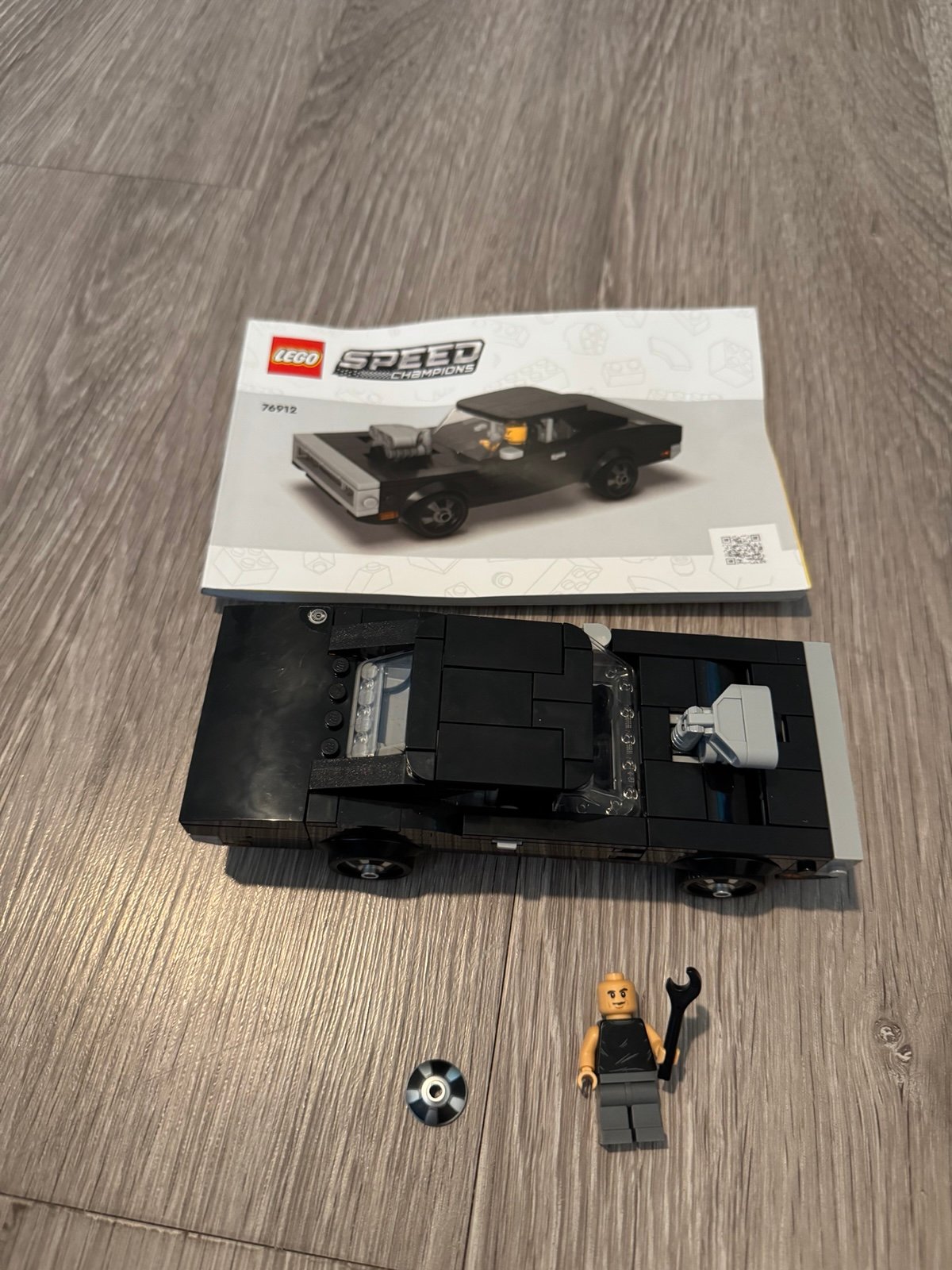 Completed LEGO 1970 Dodge Charger - Fast and Furiois
