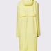 Rains longer rain jacket yellow unisex XL