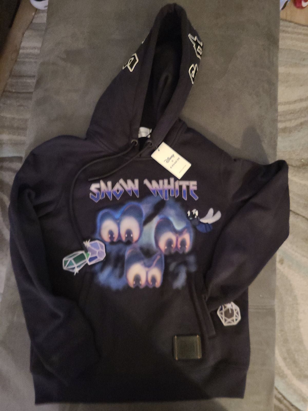 Coach snow online white hoodie