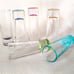 6 Crisa Rainbow Color Bottom Shot Glasses 2oz