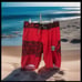 Rare!! Volcom Pipe Pro North Shore Oahu Board Shorts Trunks