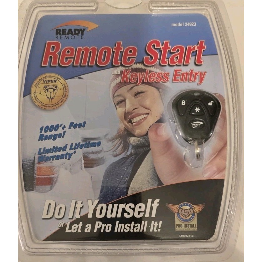 Do It Yourself Remote Start Kit , New In Sealed Box Model 24943