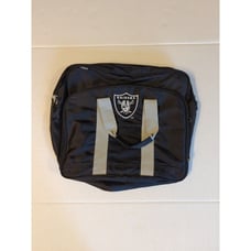 Mead Los Angeles Raiders NFL Black Messenger School Gym Bag Vintage
