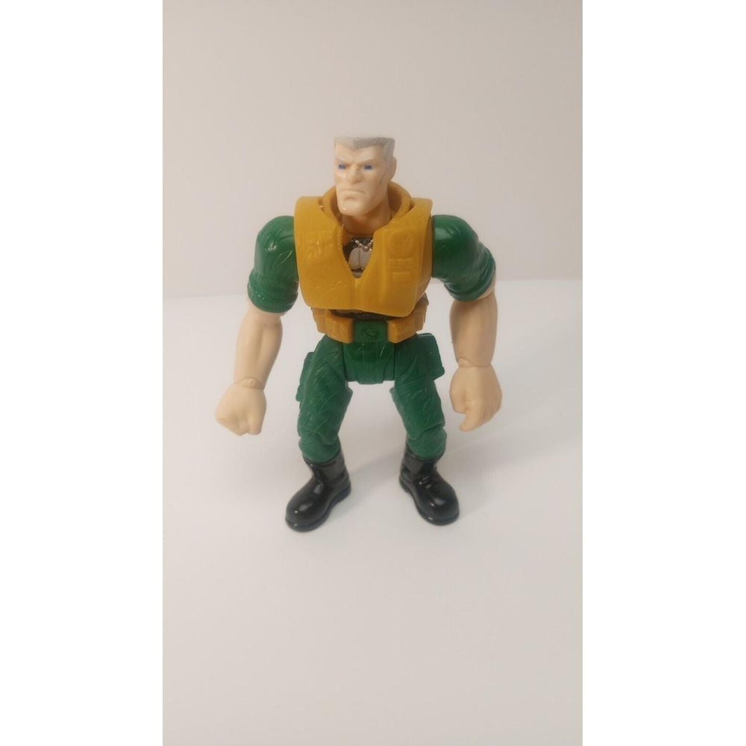 Burger King 1998 Small Soldiers Kids Meal Toy Major Chip Hazard Figure Movie