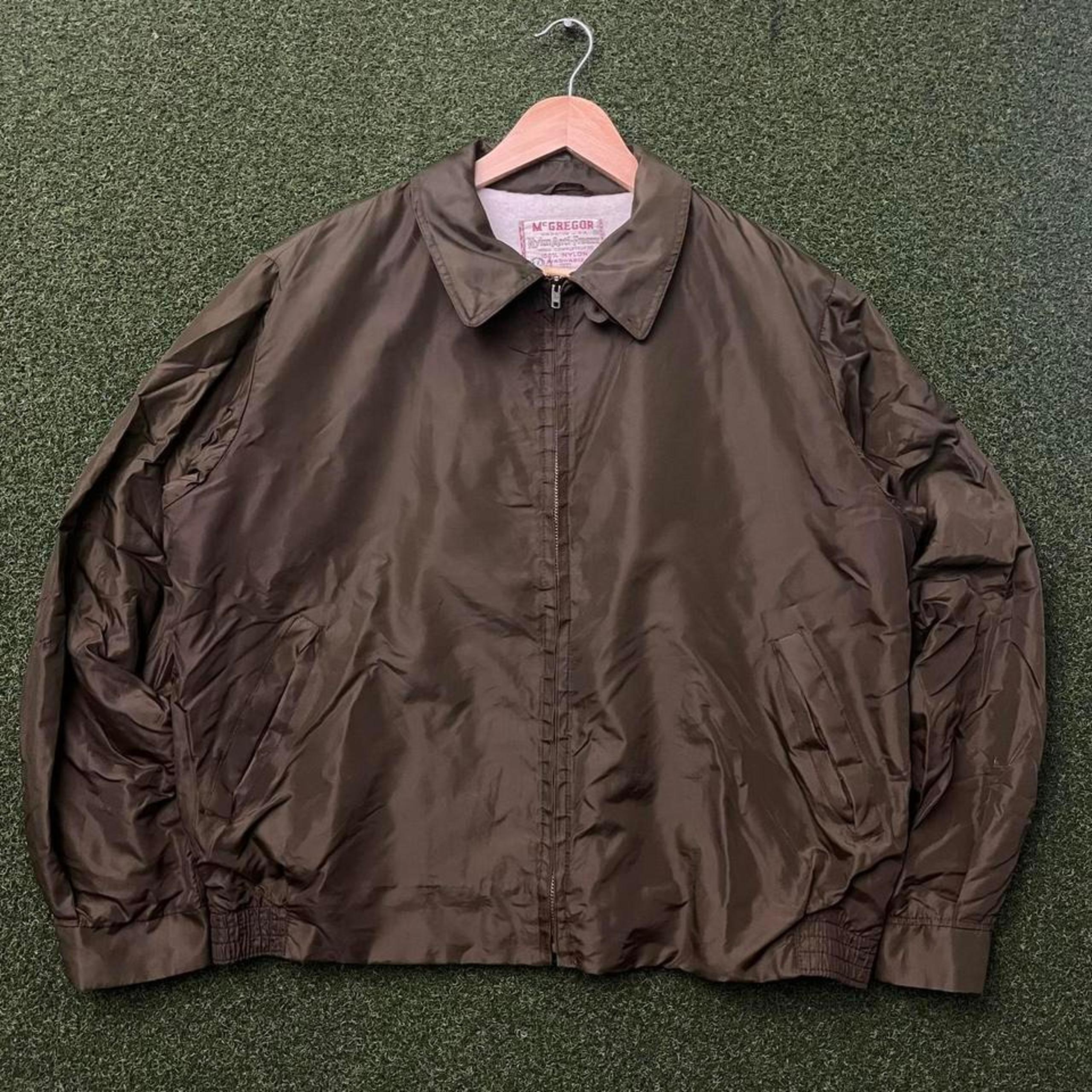True Vintage 50s McGregor Anti-Freeze Lined Zip Up Bomber Jacket