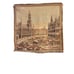 2 square antique tapestries of Brussels