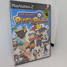 Ape Escape Pumped and Primed For PlayStation 2 New Sealed.