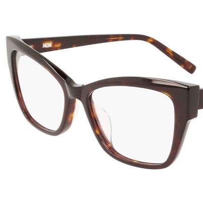 NEW MCM 2723LB 242 Dark Tortoise Eyeglasses 55mm with MCM Case