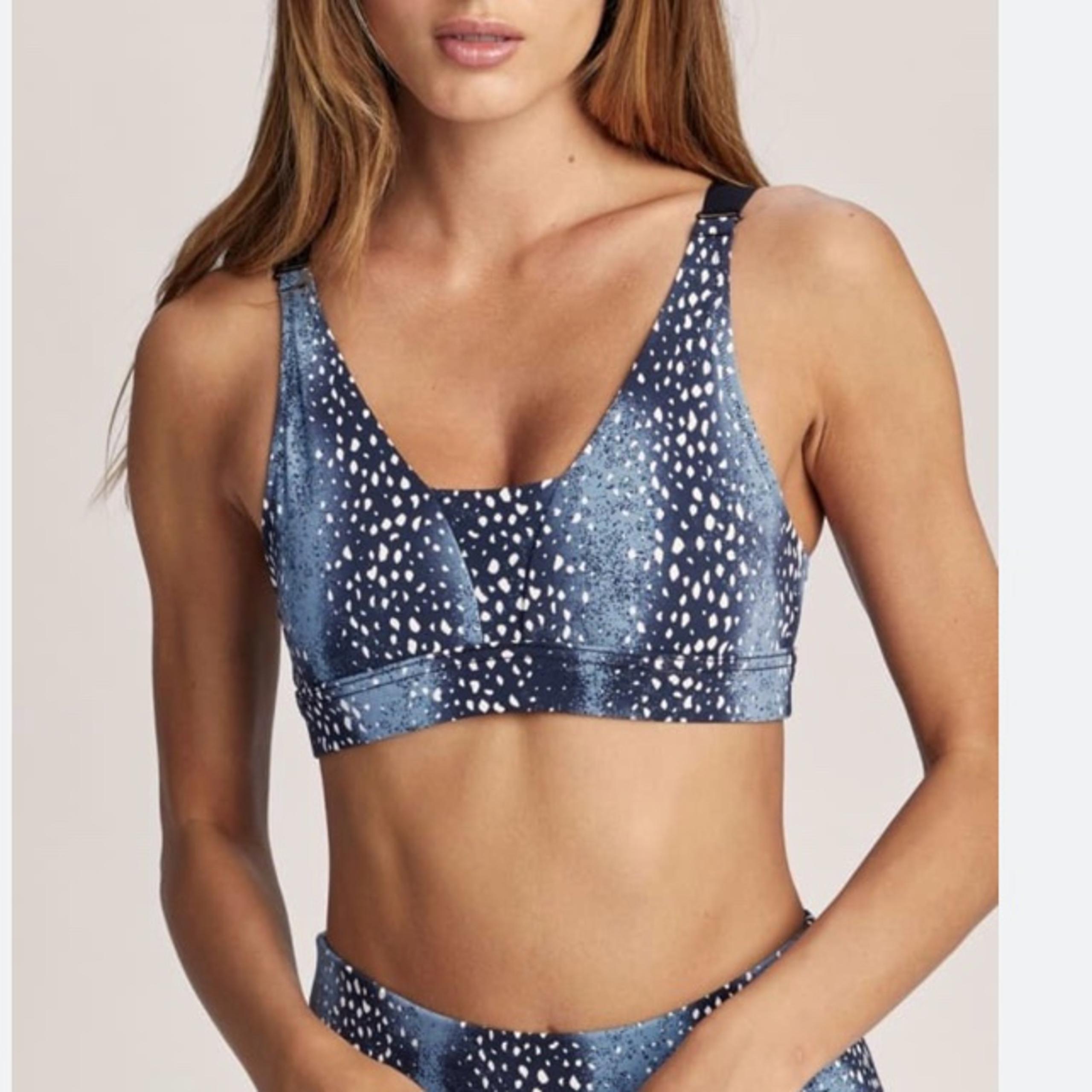 Varley Bromley Sports Bra in Night Sky Print