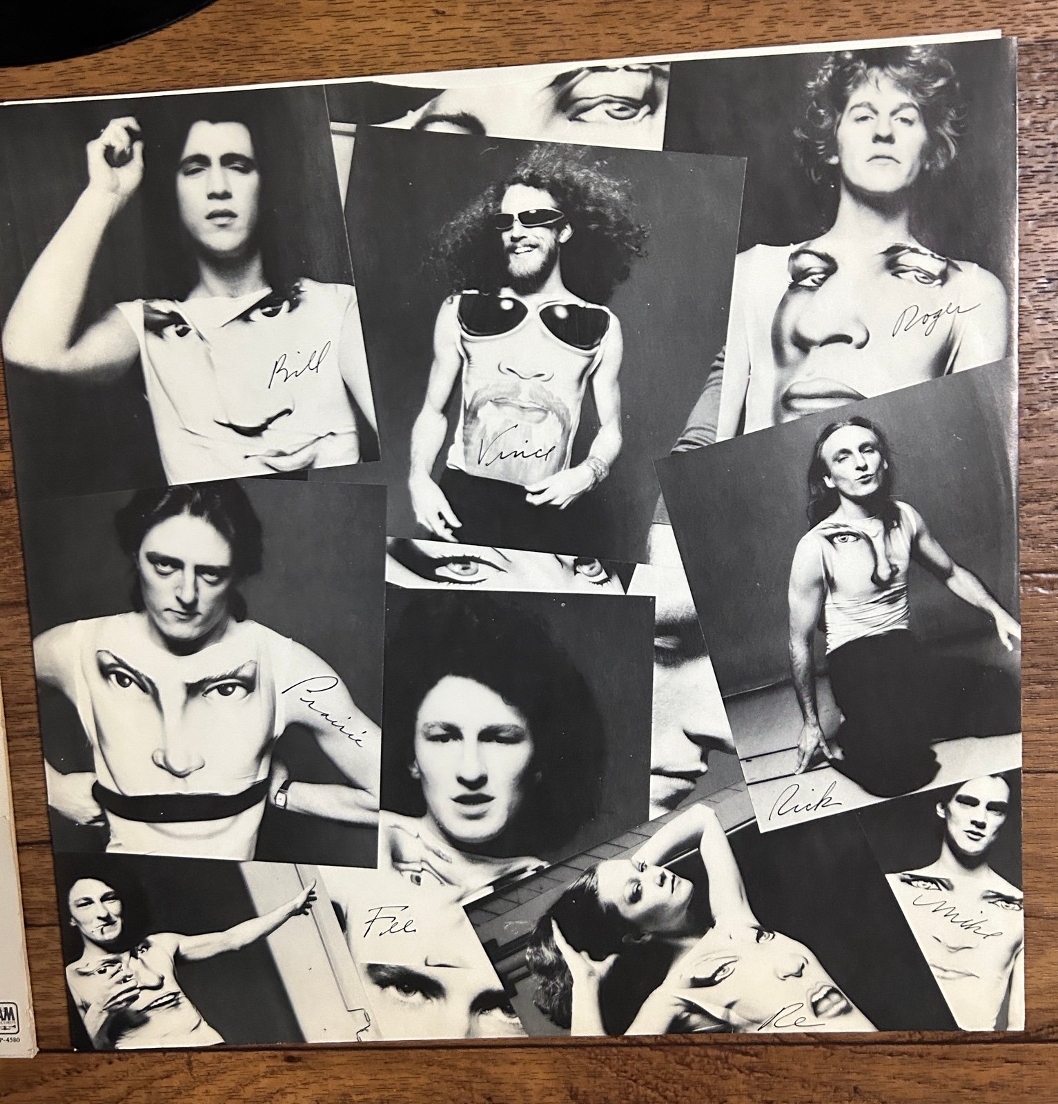 The Tubes~”Young And Rich" Original VINYL LP from 1976 (A&M SP-4580) - detail