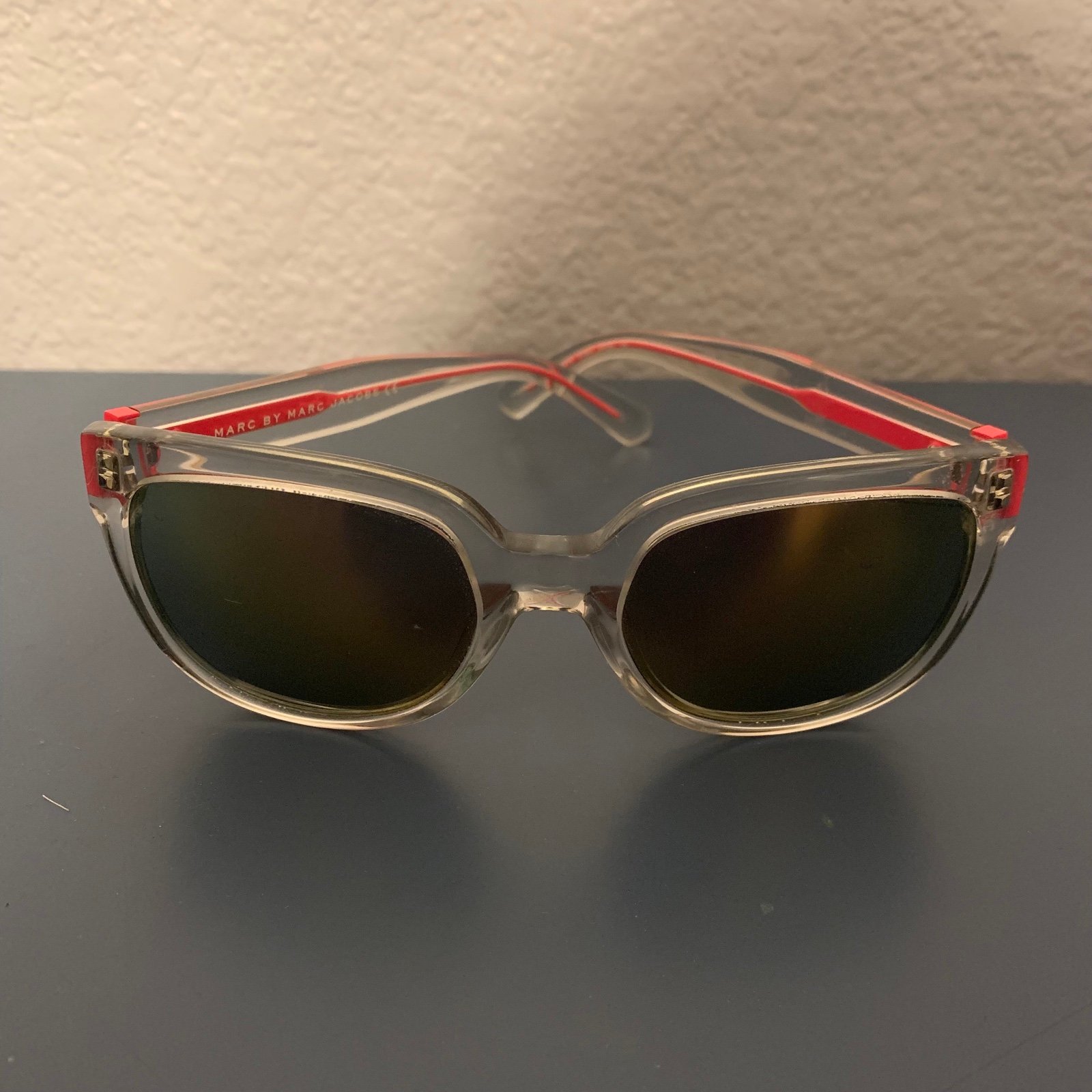 MARC BY MARC JACOBS Sunglasses MMJ 361/S W7B-E2 Crystal/Mirror Excellent