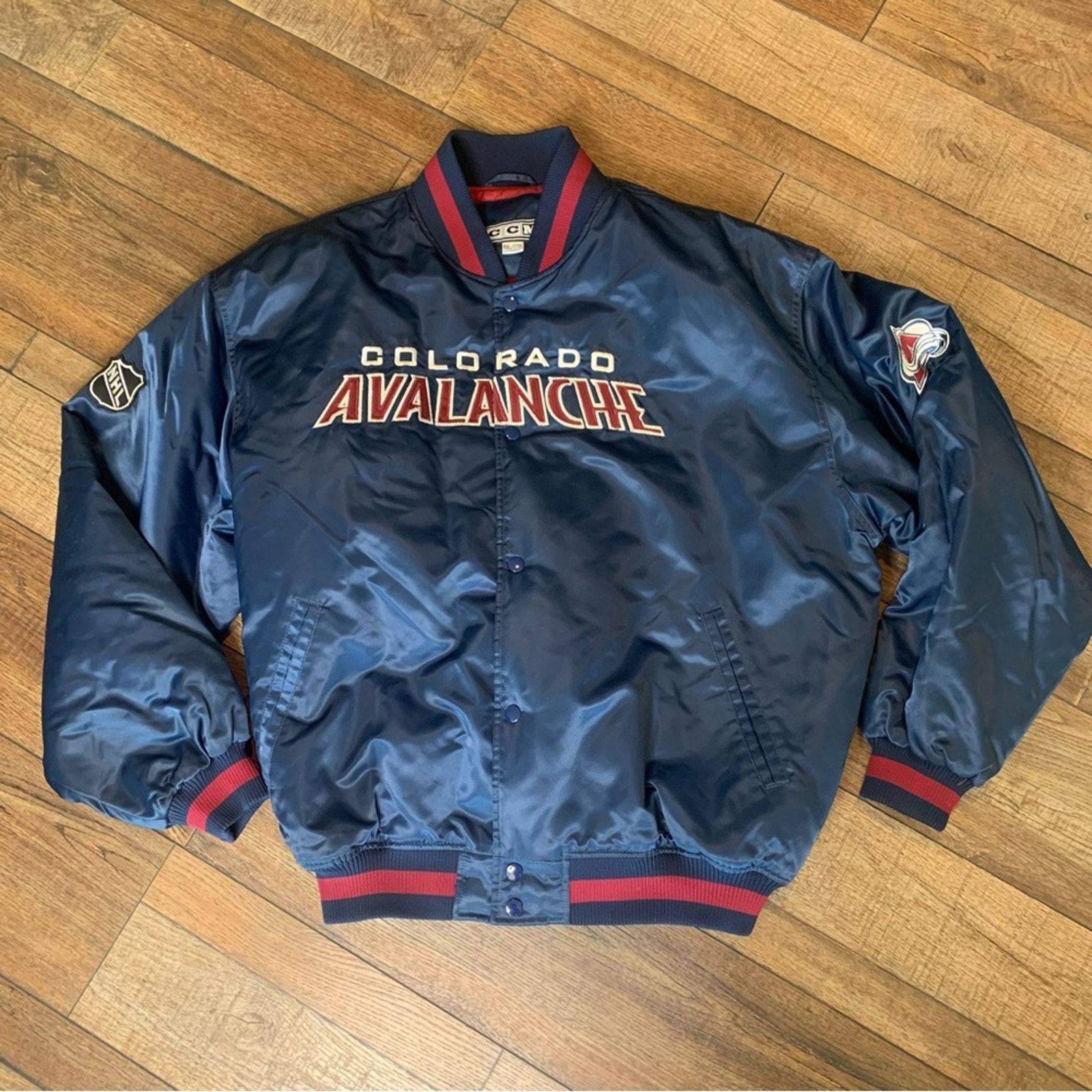 Vintage CCM NHL Colorado Avalanche Jacket