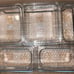 Bamboo Cutting Board With 5 Storage Containers Extensible Vegetable Fruits Meat
