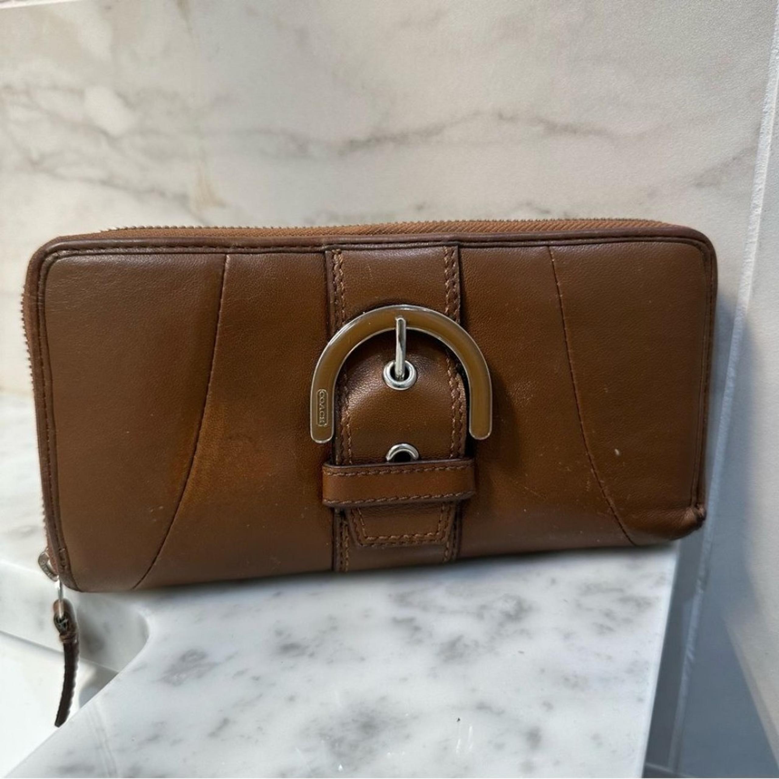 Vintage Coach Buckle Wallet