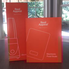 Real Appeal Blender & Food Scale & Plate Bundle