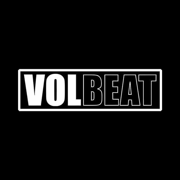 volbeat music band vinyl decal white 5"