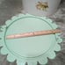 World Market Retro Metal Cake Carrier Bunnies Easter Locking Lid Mint Green