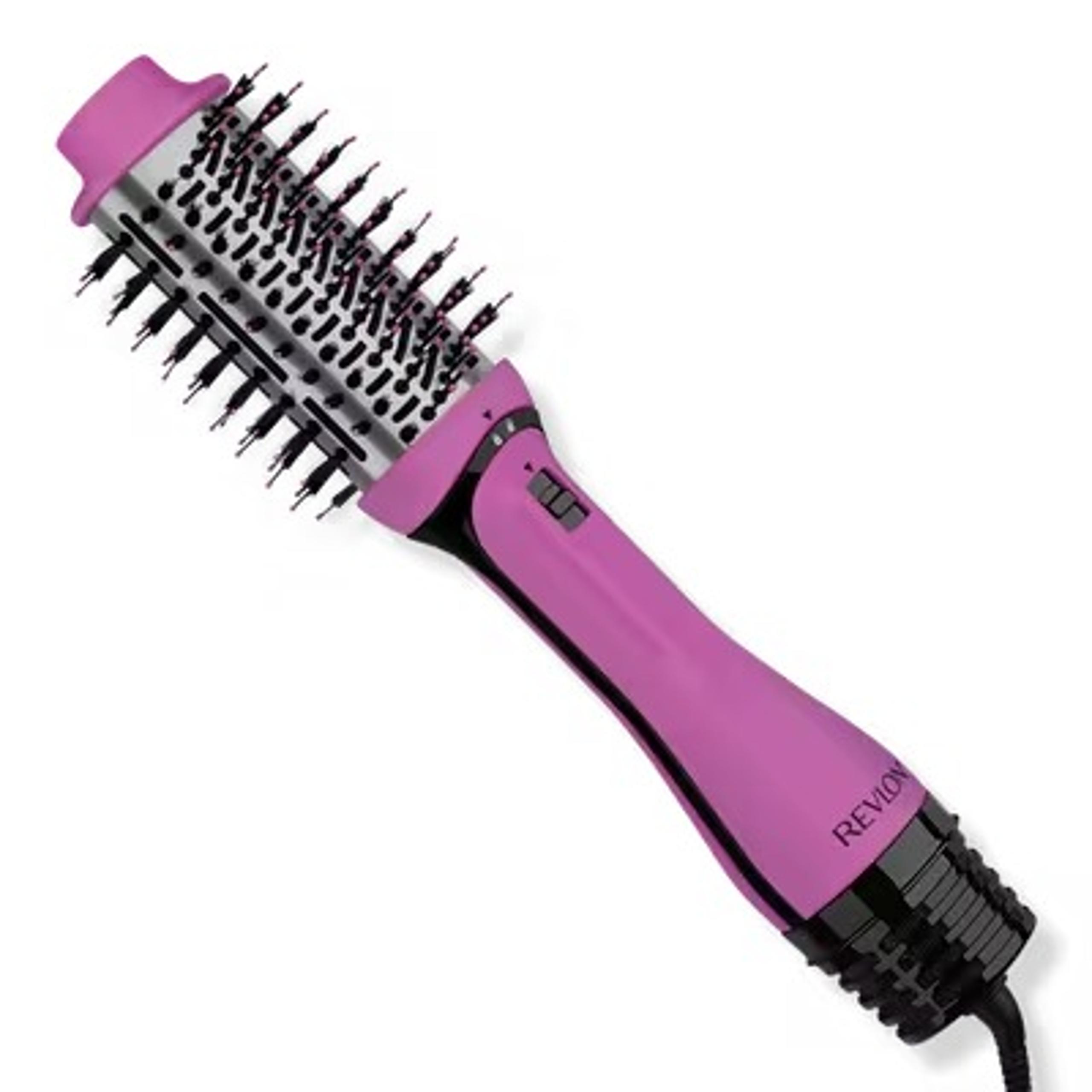 Revlon   One-Step Volumizer PLUS 2.0 Hair Dryer and Hot Air Brush, Color: Pink
