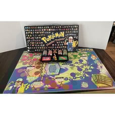 Nintendo Pokemon Master Trainer Board Game Vintage Hasbro Incomplete 1999 1998