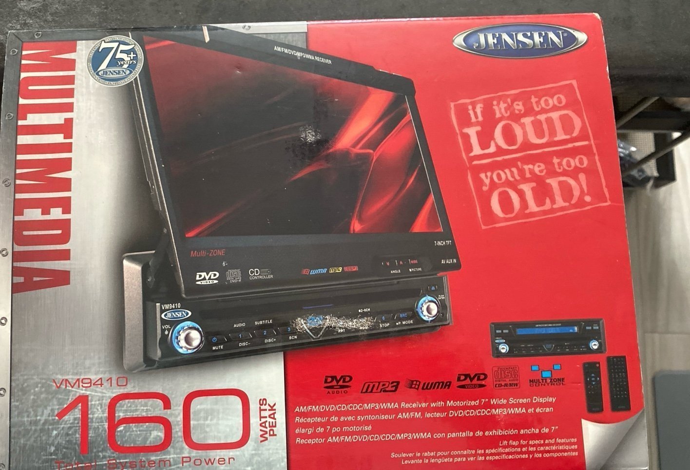 Vehicle Sterio /DVD Player