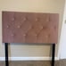 Pink rhinestone headboard