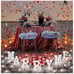 MARRY ME Light Up Letters Wedding Proposal Sign Rose Petals 24 LED Love Candles