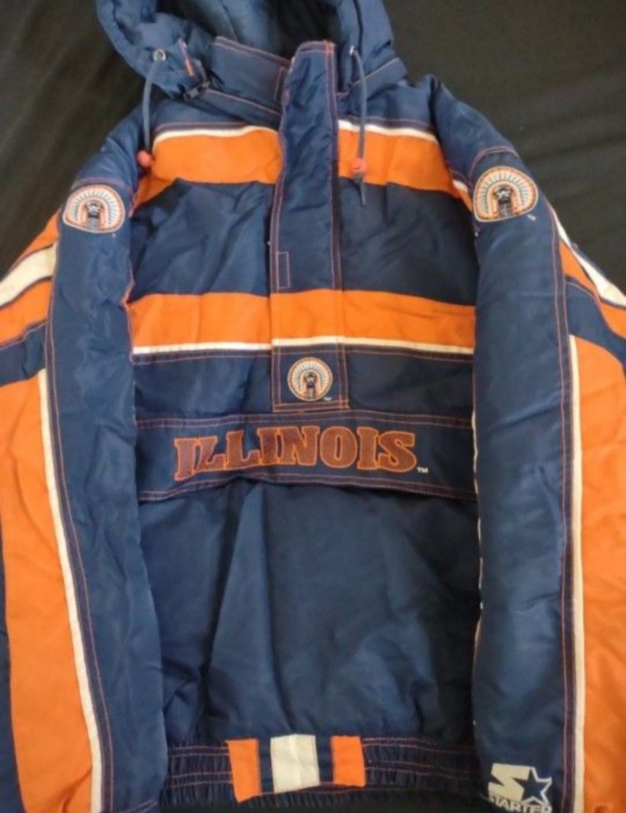Vintage fighting Illinois Jacket
