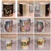 11oz. 9 ea. Sublimation mugs. Never Been Used. Comes with a coaster to match.