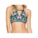Nanette Lepore Swim Bikini Floral Damask Lace up Swimwear