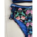 Nanette Lepore Swim Bikini Floral Damask Lace up Swimwear
