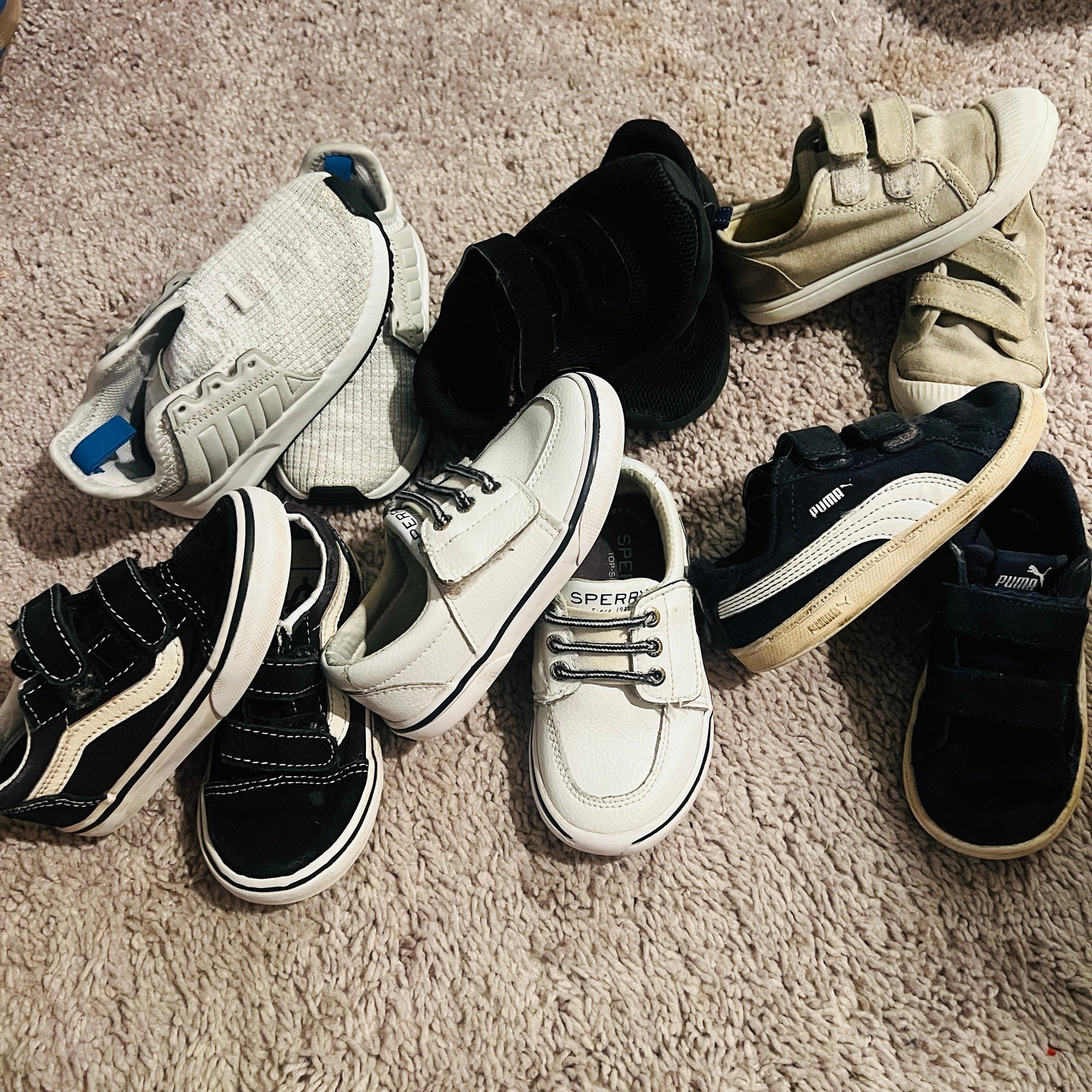 adidas size to vans