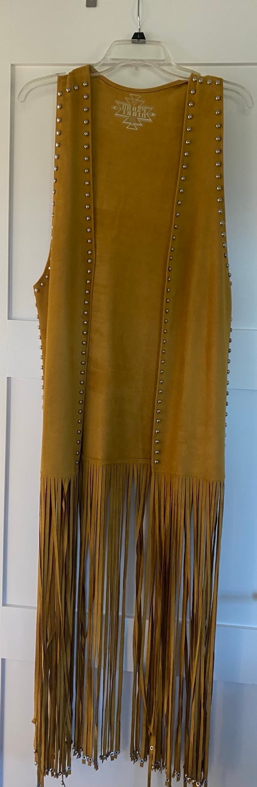 Suede Vest (one Sz)
