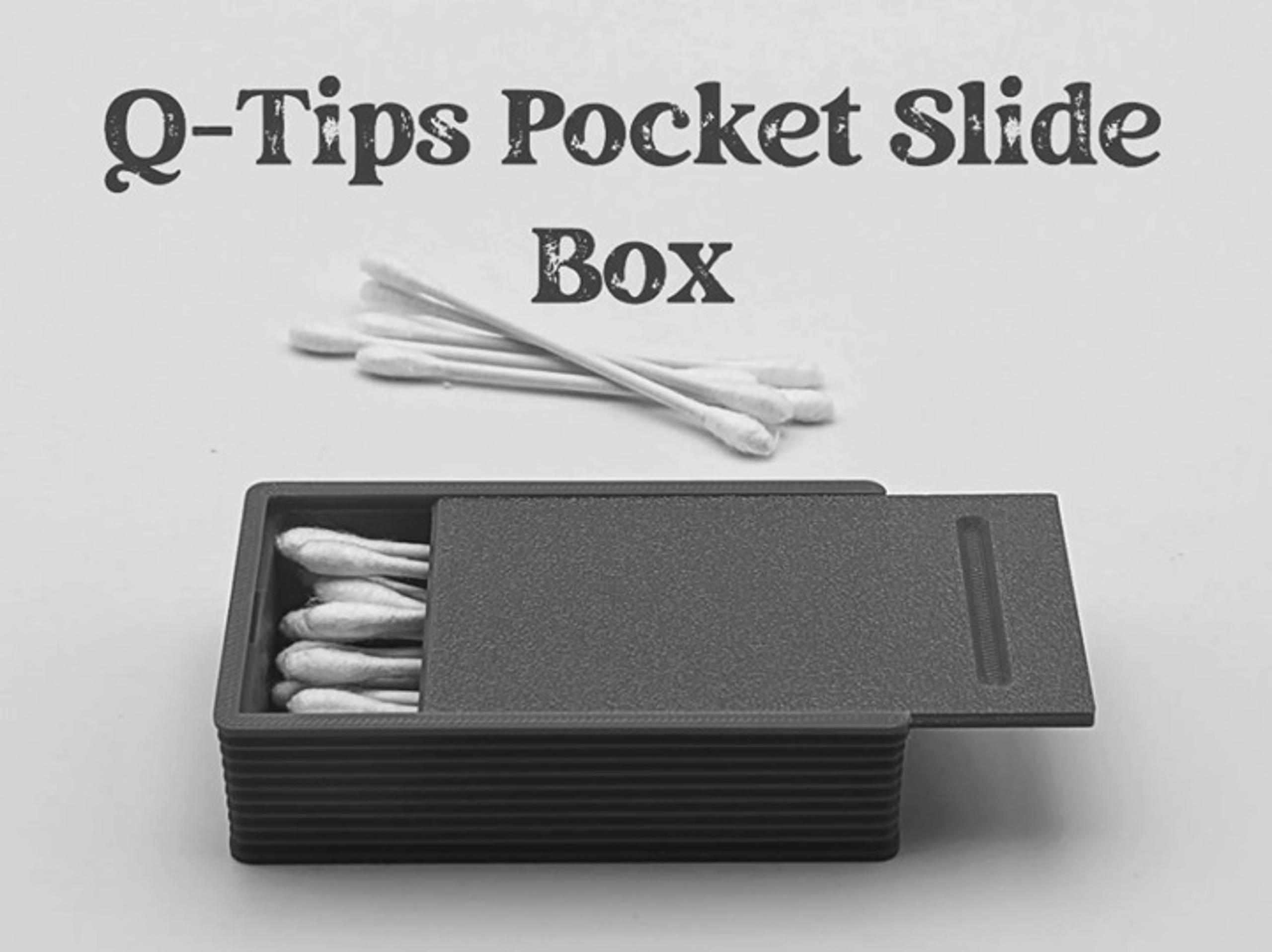 Q-Tip travel case water resistant