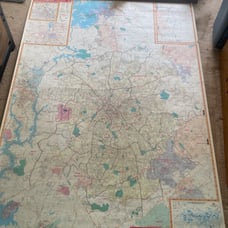 Universal map of mecklenburg county, NC