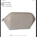 White New Dior EXTRA LARGE XL cosmetic make-up bag white