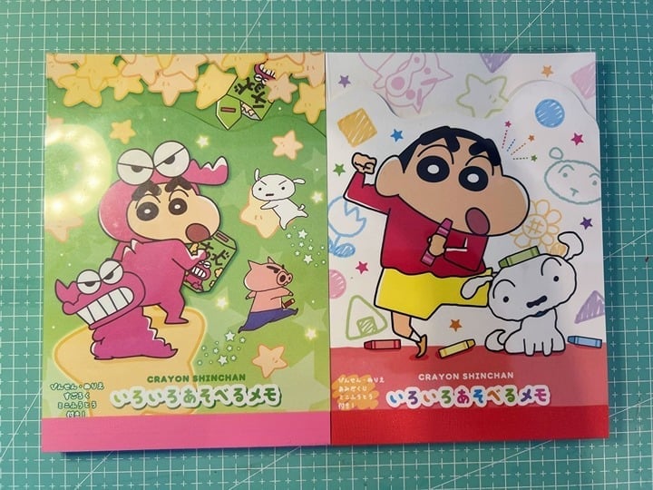 Crayon Shin-chan characters lager memo pad 100 pages NEW japan