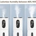 Warm & Cool Mist Humidifiers 9L/2.38 Gallon