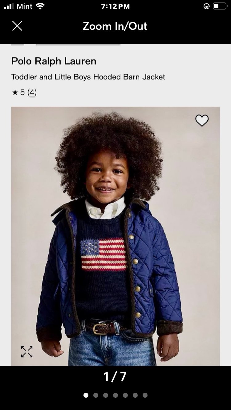 Polo Ralph Lauren Little Boys Hooded Barn Jacket NWT size 4