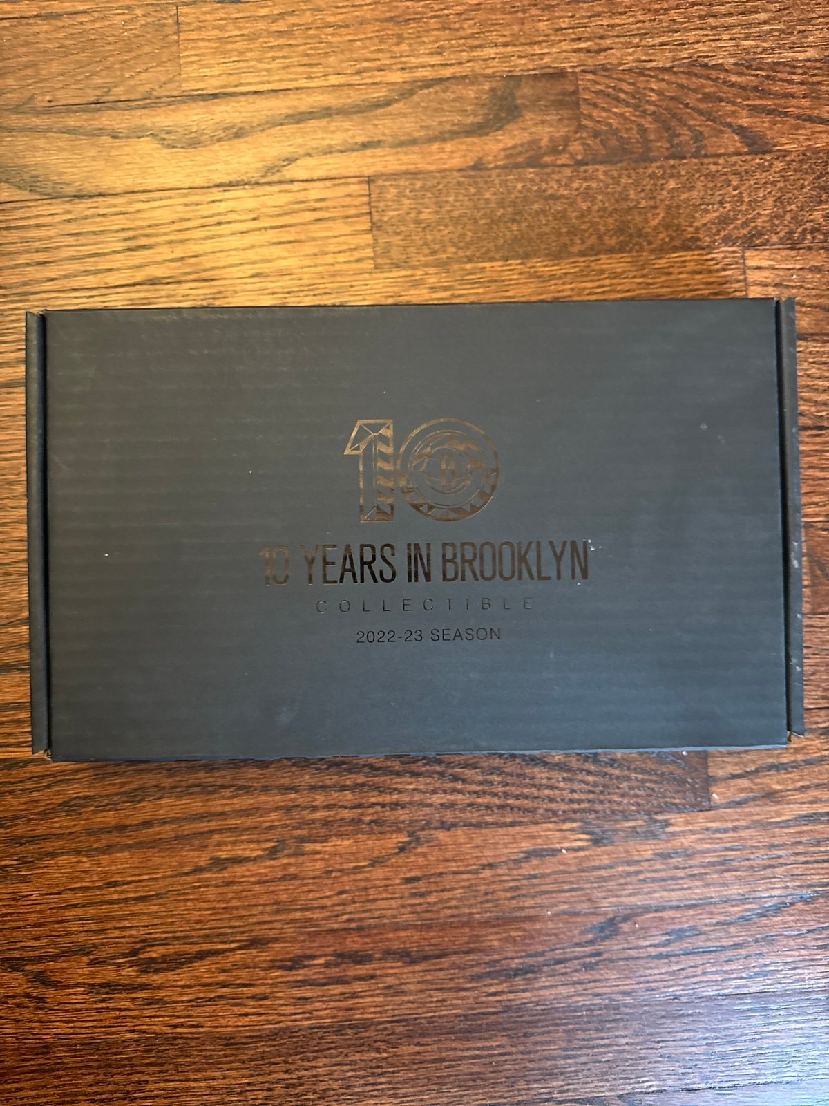 Brooklyn Nets 10 years Court Collectible (Replica giveaway)