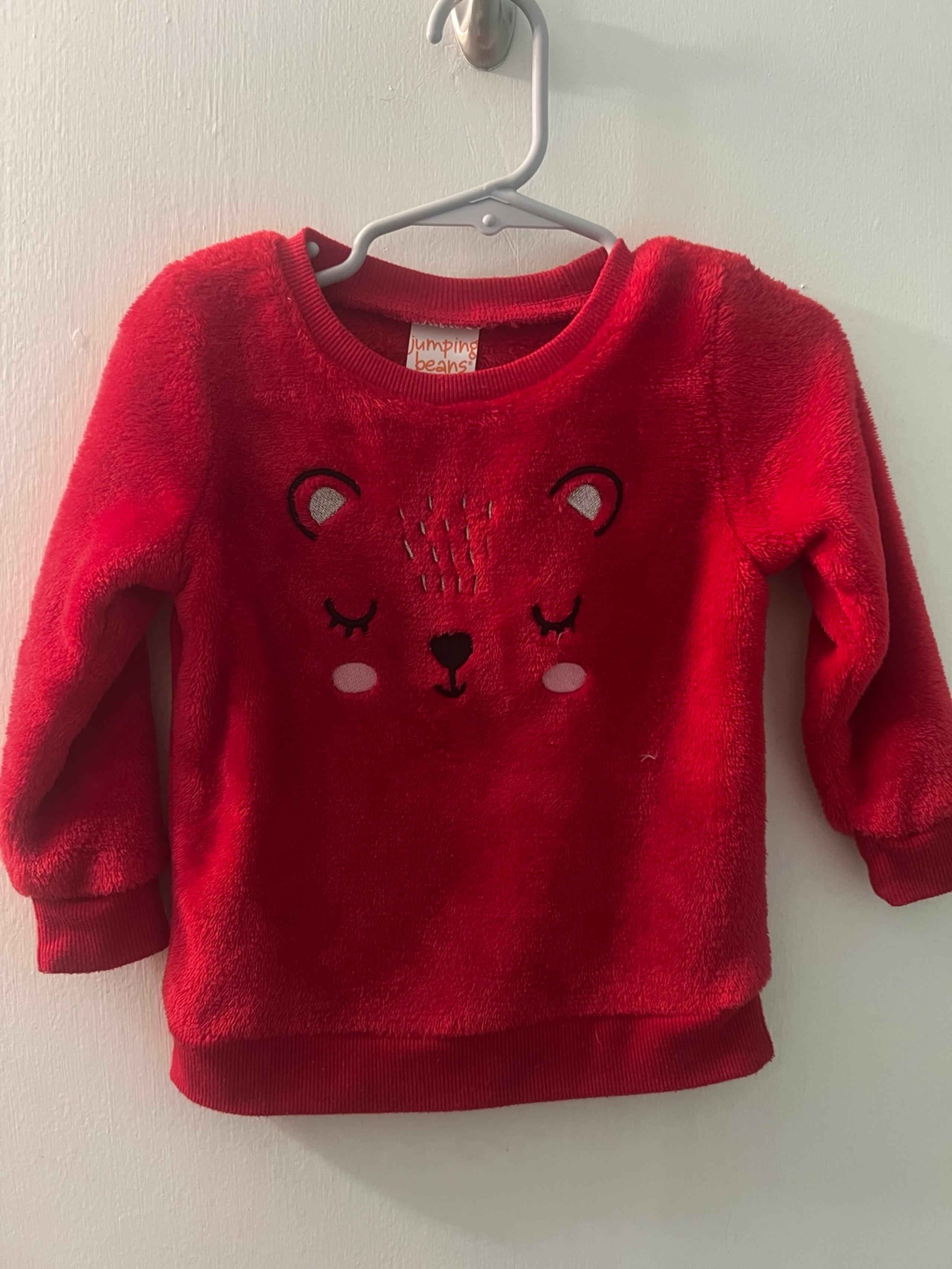 Red Bear Sweater