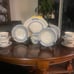 Vintage Syracuse Restaurant China 1776 Blue & White Liberty Pattern