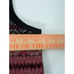 Herman Geist Fair Isle Vest Womens Size Large Black Red Wool Vintage Sleeveless