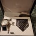 Qboz watch money cuff clips and tie set
