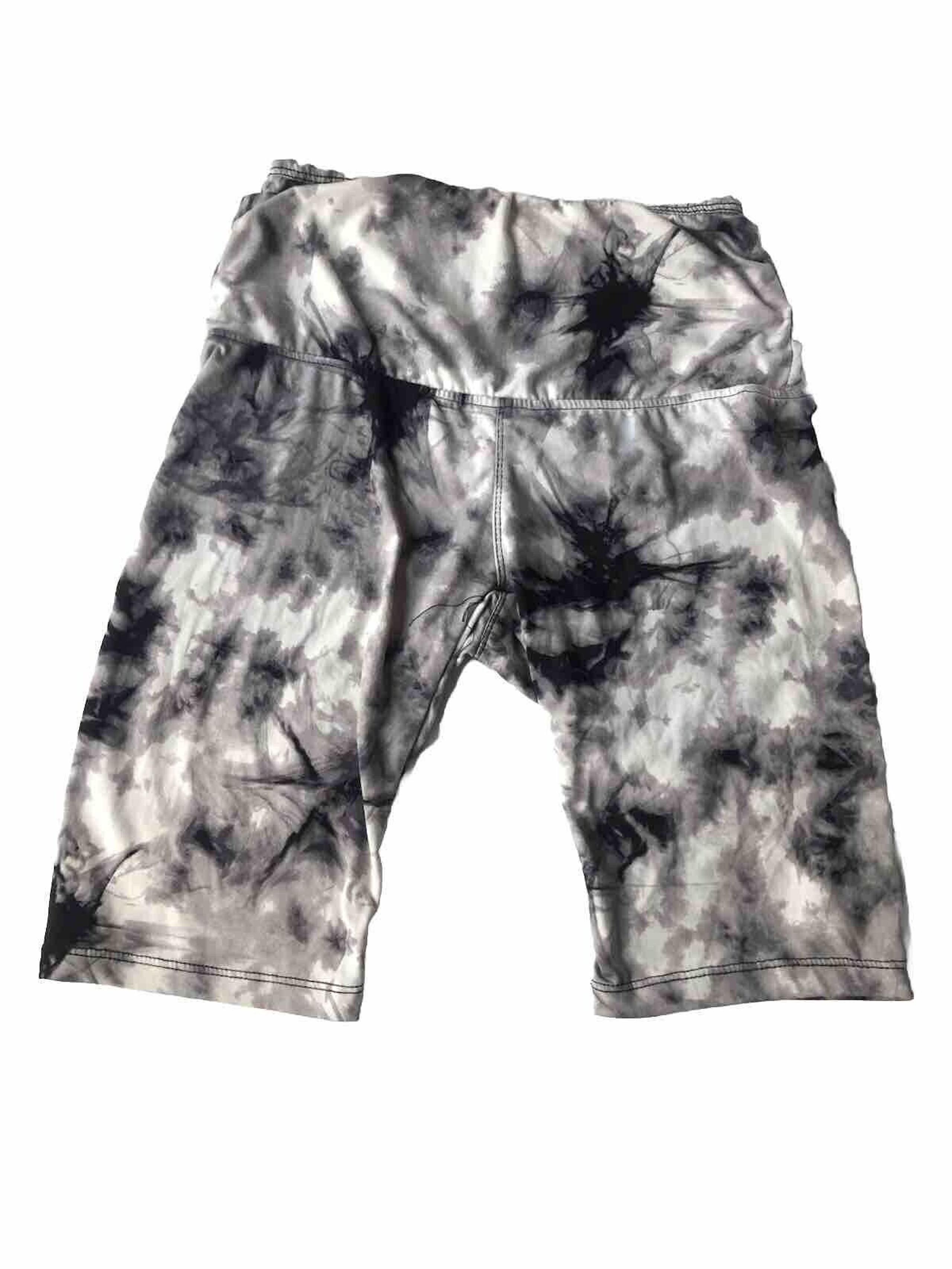 Womens Hot Kiss Butt Enhancer Shorts Black White Gray Size Small
