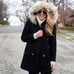 J Crew Chateau Parka Stadium Cloth Wool Coat