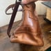 Frye Melissa Crossbody Satchel Leather Patchwork