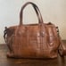 Frye Melissa Crossbody Satchel Leather Patchwork